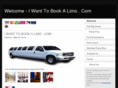 iwanttobookalimo.com
