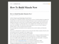 howtobuildmusclenow.net