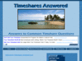 timesharesanswered.com