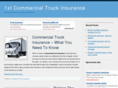 1stcommercialtruckinsurance.com