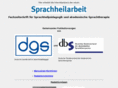 sprachheilarbeit.com