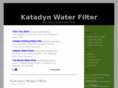 katadynwaterfiltershop.com