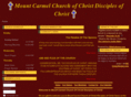 mountcarmelchurchofchrist.org