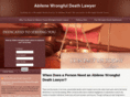 abilenewrongfuldeathlawyer.com