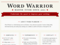 wordwarriortutoring.com