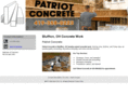 patriot-concrete.com