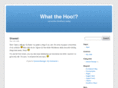 whatthehoo.com