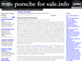 porscheforsale.info