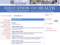 educationforhealth.net