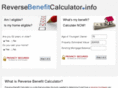 reversebenefitcalculator.info