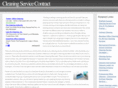 cleaningservicecontract.org
