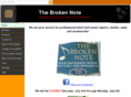thebrokennote.com