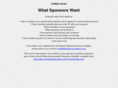 whatsponsorswant.com