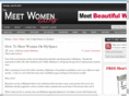 how-to-meet-women-on-myspace.com