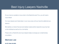 bestinjurylawyersnashville.com