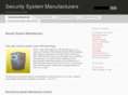 security-system-manufacturers.com