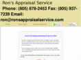 ronsappraisalservice.com