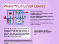 whenyourloverleavesyou.com