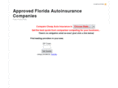 approvedfloridaautoinsurancecompanies.com