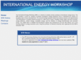 internationalenergyworkshop.org