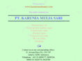 karuniamuliasari.com