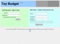 toybudget.com