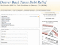 denvertaxdebtrelief.com