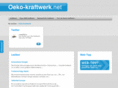 oeko-kraftwerk.net