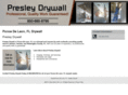 presleydrywall.com