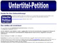 untertitel-petition.de