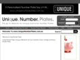 uniquenumberplates.com
