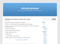minutepresse.com