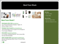 best-face-wash.net
