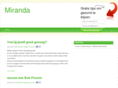 mirandavandersteenhoven.com