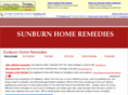 sunburnhomeremedies.com