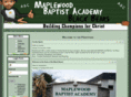 maplewoodbaptistacademy.com