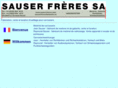 sauser-freres.com