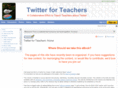 twitterforteachers.com