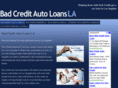 badcreditautoloanslosangeles.com