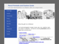 pencilportraitcards.com