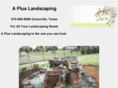 apluslandscaping.biz