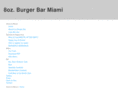 8ozburgerbarmiami.com