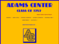adamscenterclassof1959.com