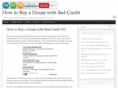 howtobuyahousewithbadcredit.org