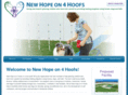 newhopeon4hoofs.org