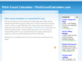 pitchcountcalculator.com