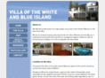 whiteandbluevilla.com