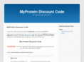 myproteindiscountcode.com