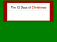 the12daysofchristmas.org