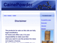 cainepowder.com